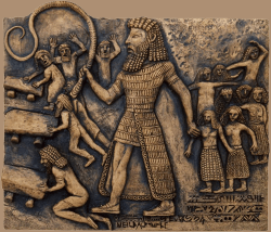 Gilgamesh en su acción civilizadora